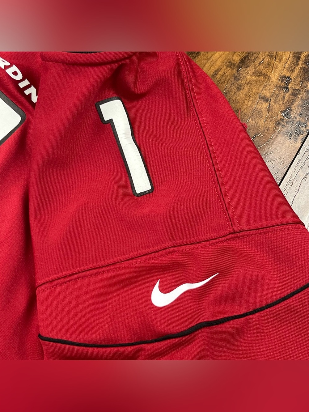 Nike Arizona Cardinals Kyler Murray 1 Red Jersey On The Field Youth Large 14/16. - Picture 5 of 10
